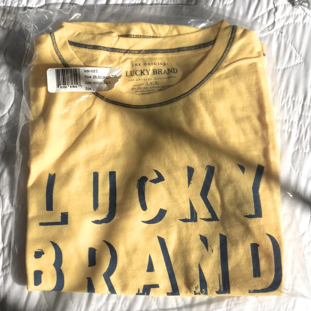 NWT Lucky Brand graphic tshirt